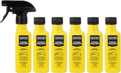 Premium Permethrin Insect Repellent for Clothing, Gear & Tents