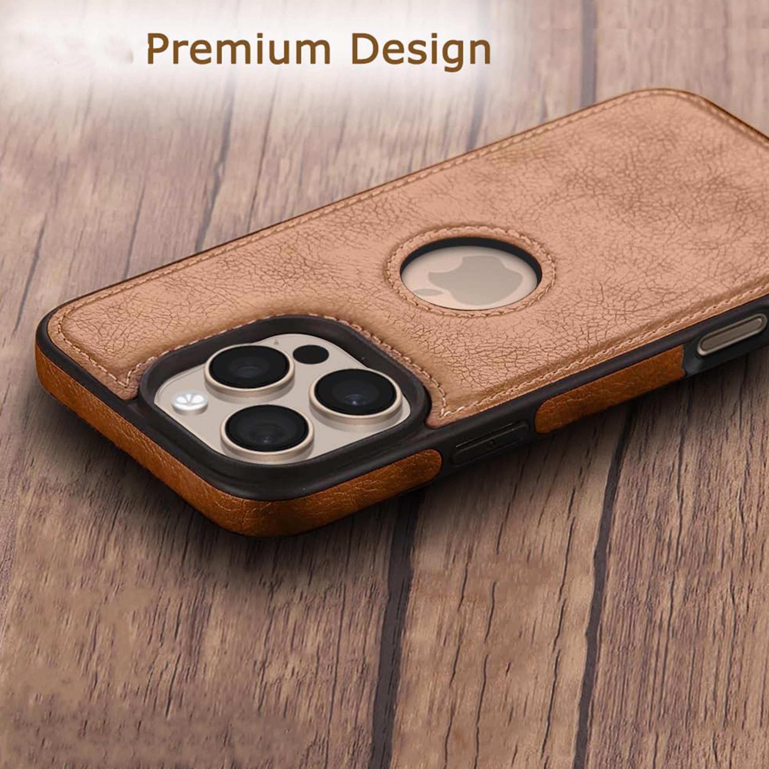 YAPZONE Leather Case for Apple iPhone 14 Pro Max Premium
