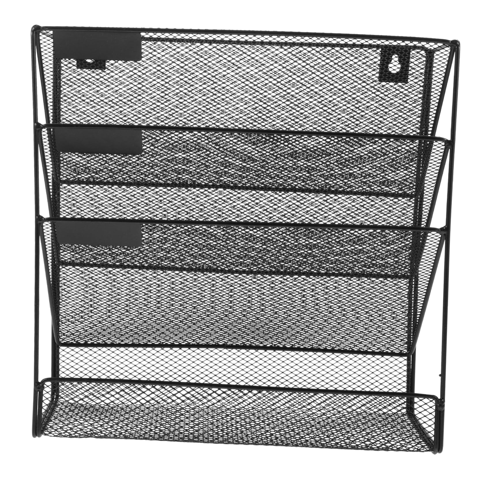Mehrzweck Wand Aktenhalter 4-lagig Aus Metall Wandmontierter Dokumentenständer Für Büro Platzsparender Organizer Für Zeitschriften Und Ordner