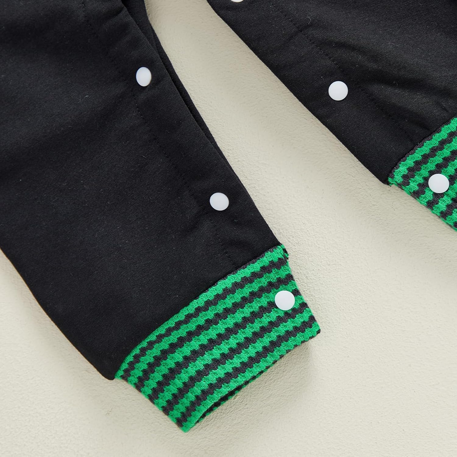 BeQeuewll My First Easter Baby Boy Outfit Infant Stripe Romper Bunny Letter Embroidery Overalls Pants Set Newborn Outfits - Image 7