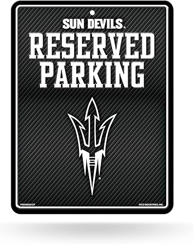 Vista 93 de Letrero de metal NCAA de 8.5 x 11 pulgadas, ideal para cueva de hombre, dormitorio, oficina, decoración del hogar Primario