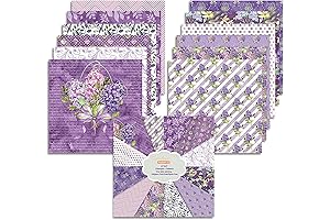 Unique Purple Delight: 12"x12" Cardstock Paper for Vibrant Expressions