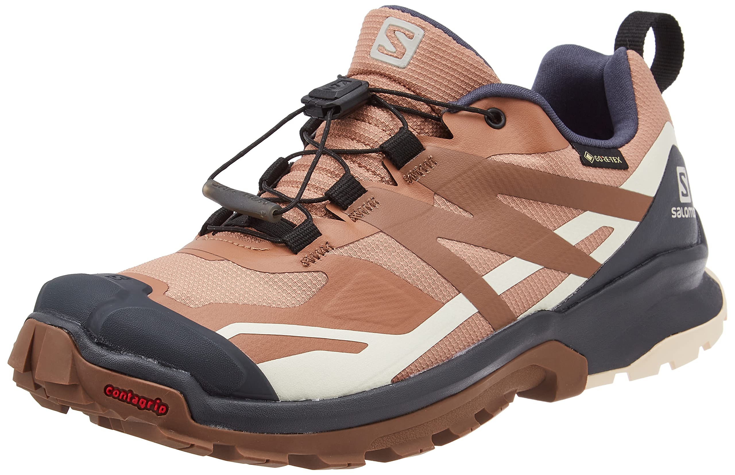 SALOMON Shoes XA Rogg 2 GTX W Mocha Mousse/Acorn, Zapatillas Mujer