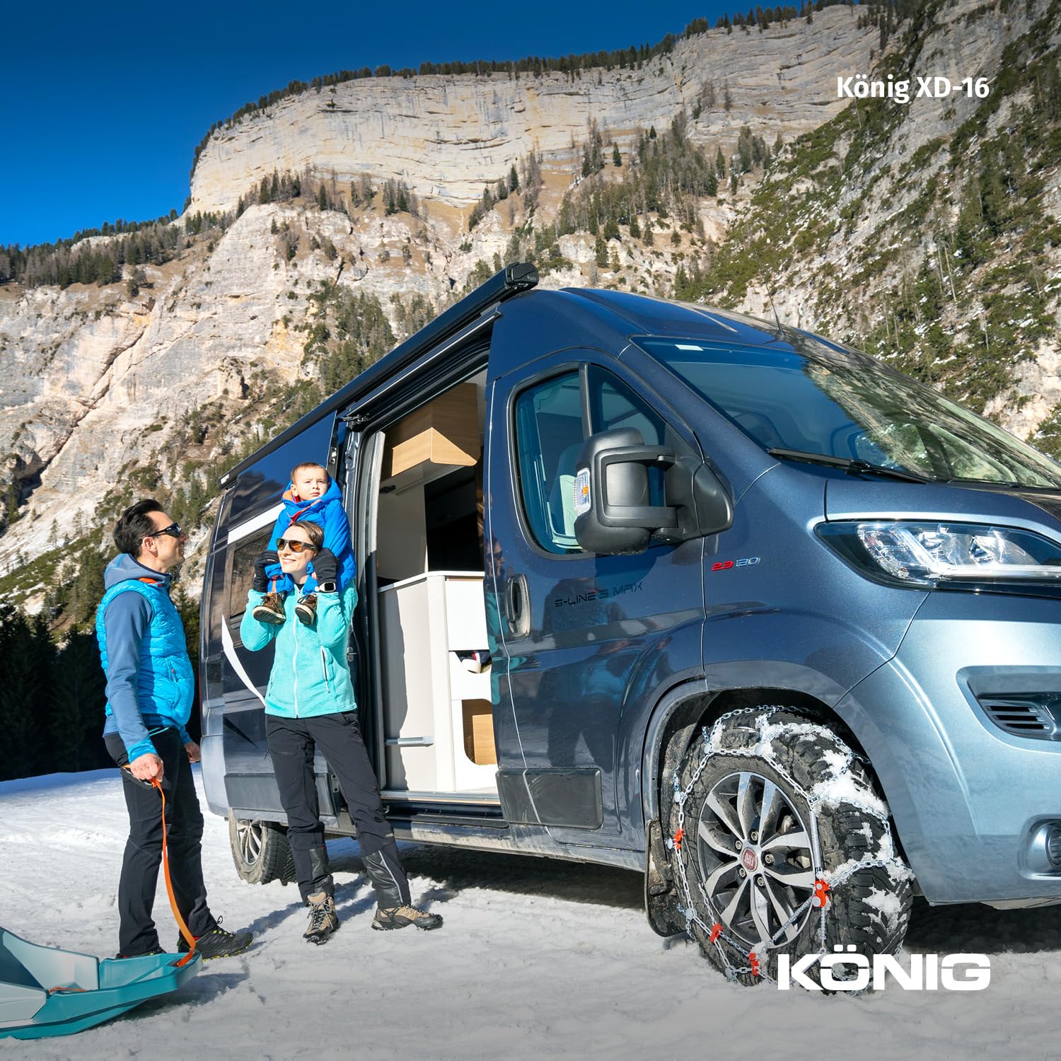 KÖNIG XD-16 247 - Schneeketten