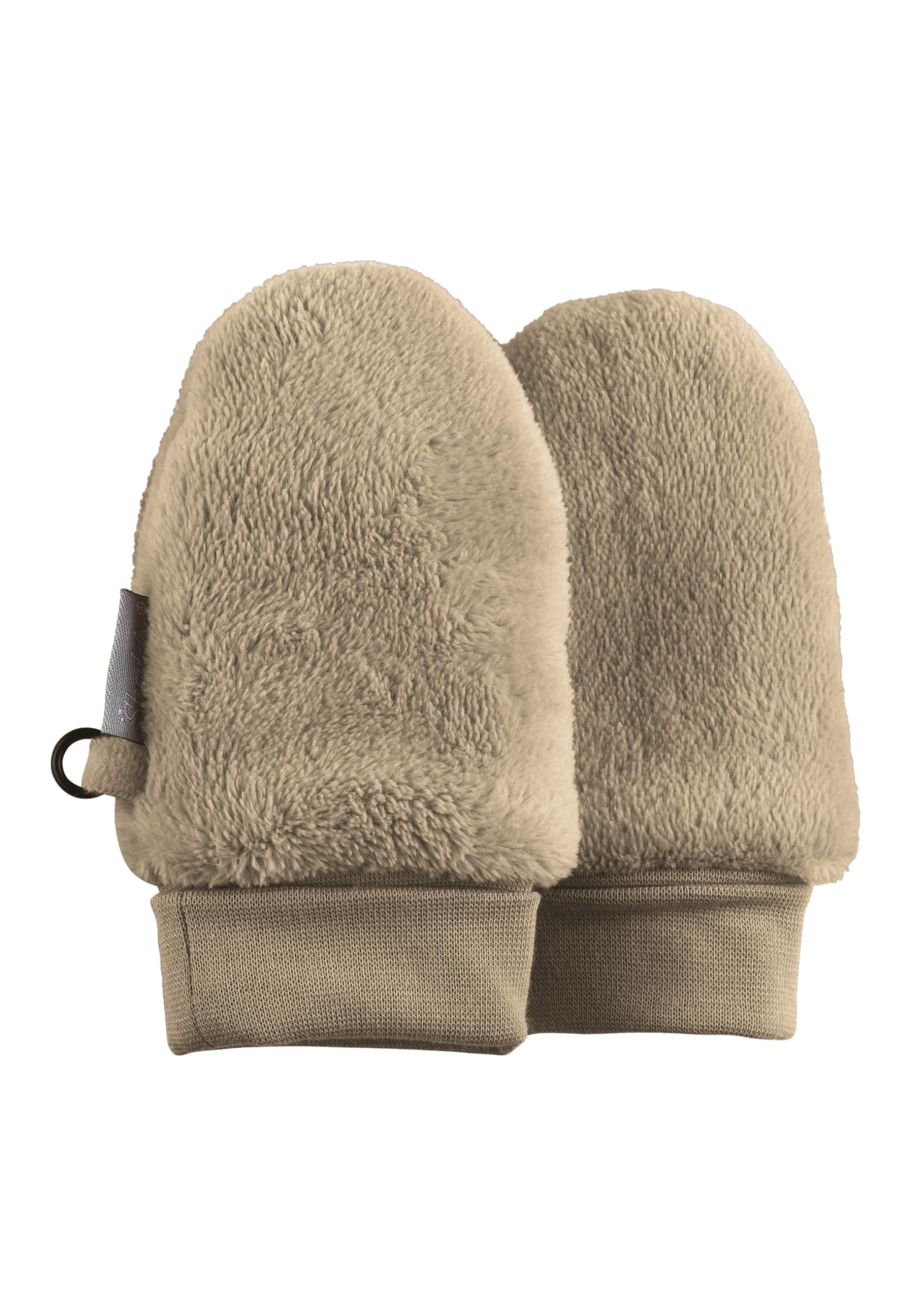Sterntaler Unisex Kids Beige Mittens With Thumbs Made Of Microfleece