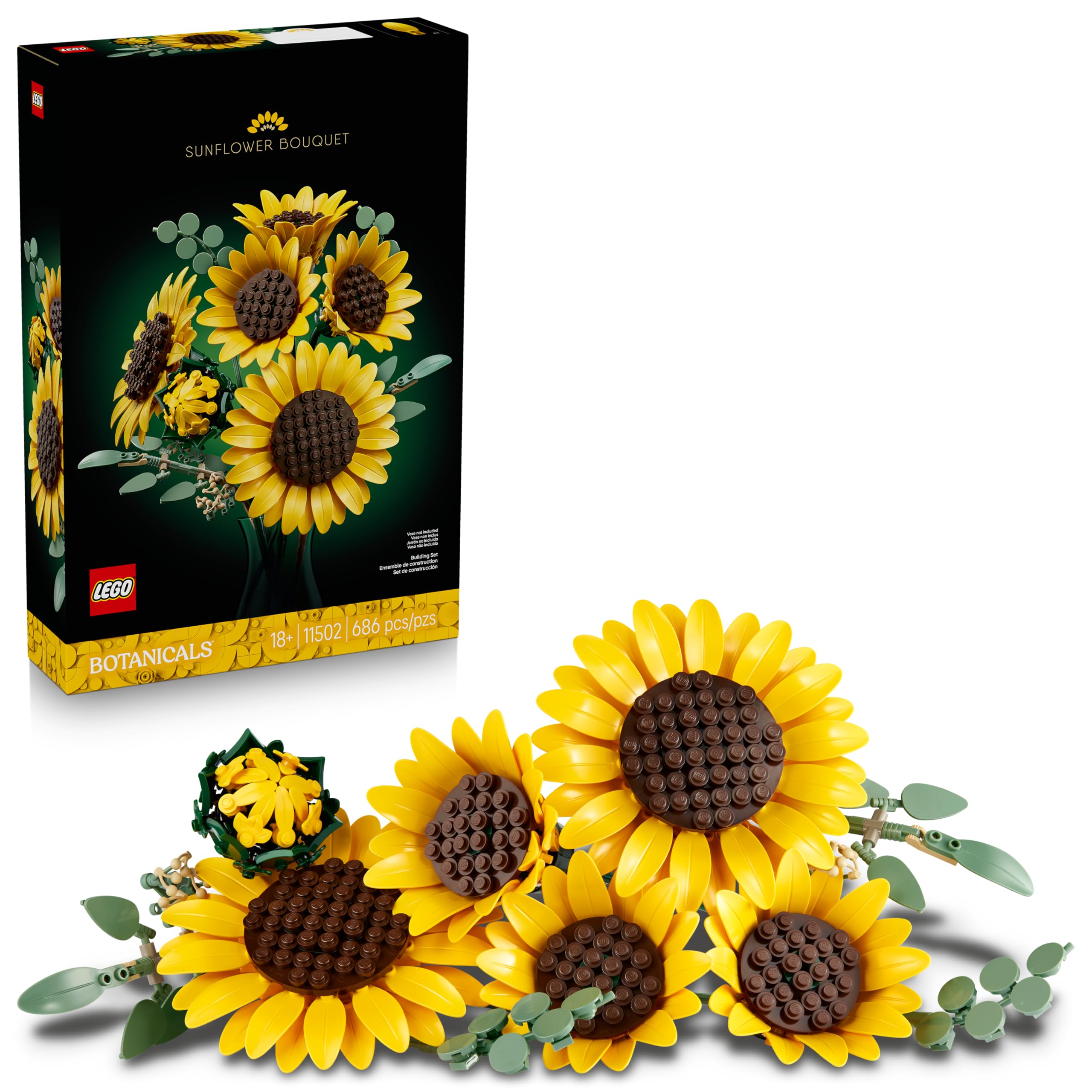 LEGO Botanicals Arranjo de Flores - Conjunto de Construção para