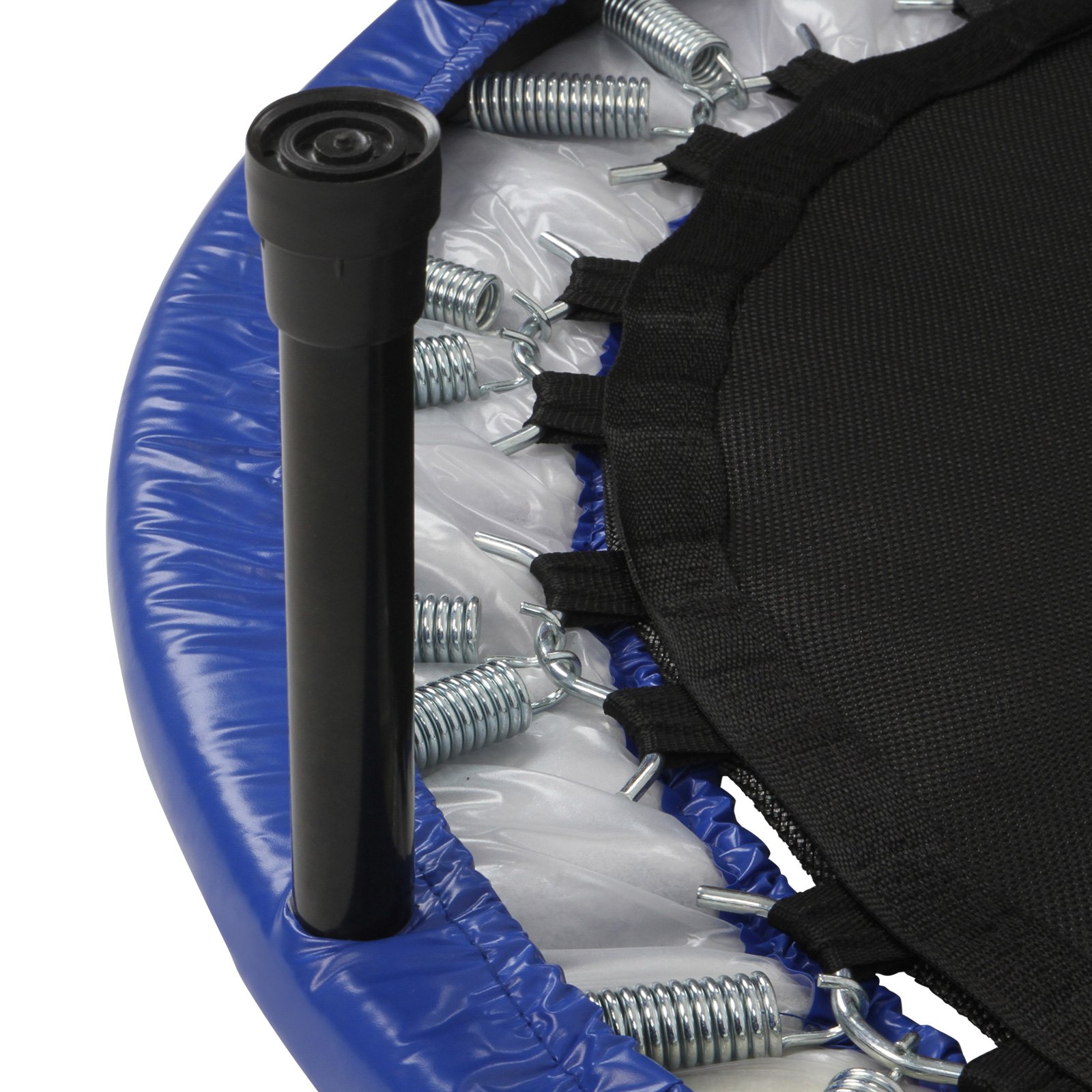 Physionics® Mini Trampoline de Fitness - Diamètre au Choix (Ø 81/91/96/102/114/122 cm), Pieds Antidérapants, Usage Intérieur/Extérieur - Trampoline de Gymnastique, Entraînement, Jumping