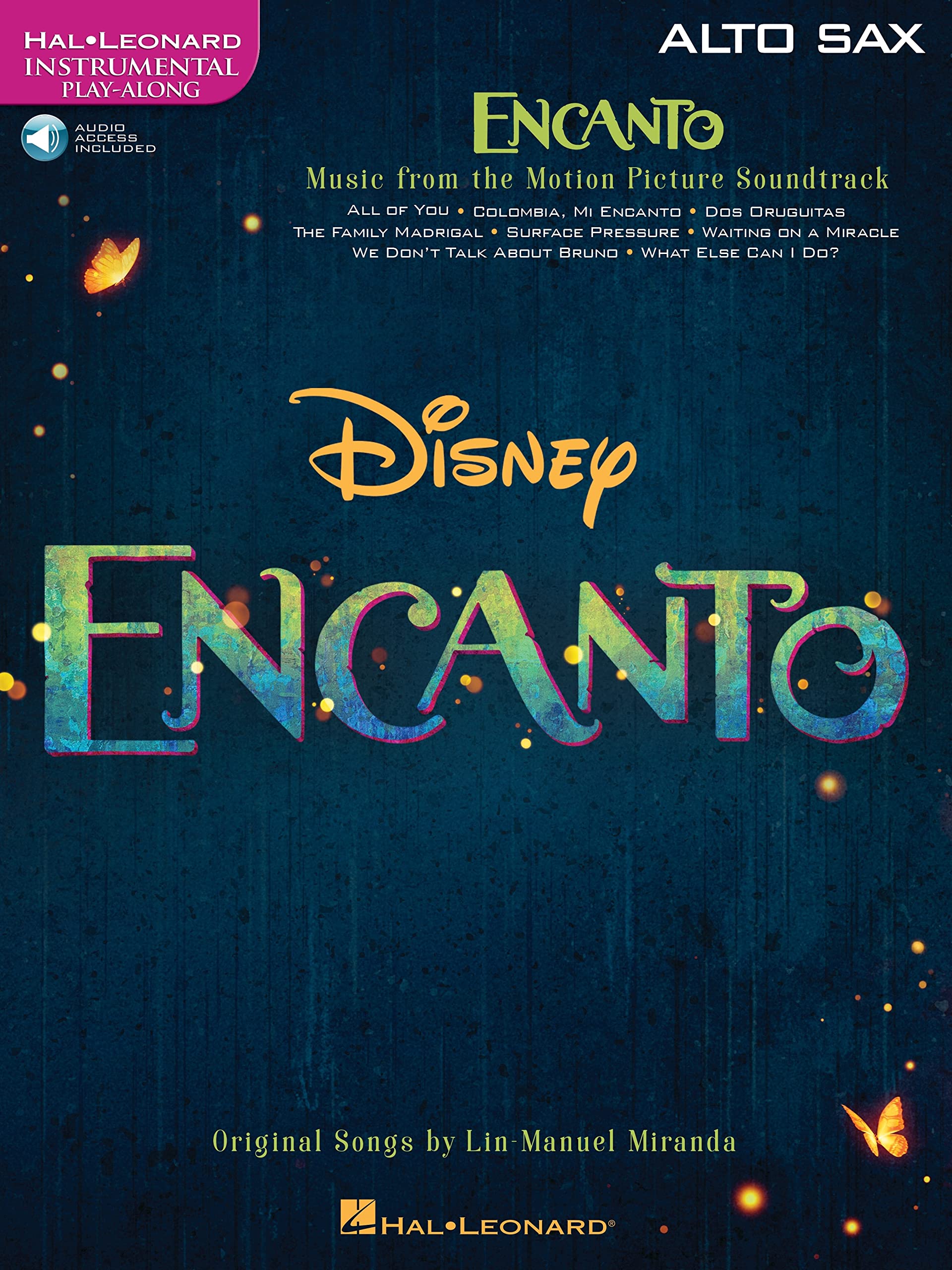 Encanto for Alto Sax. Instrumental Play-Along. Book and Audio-Online. Miranda**
