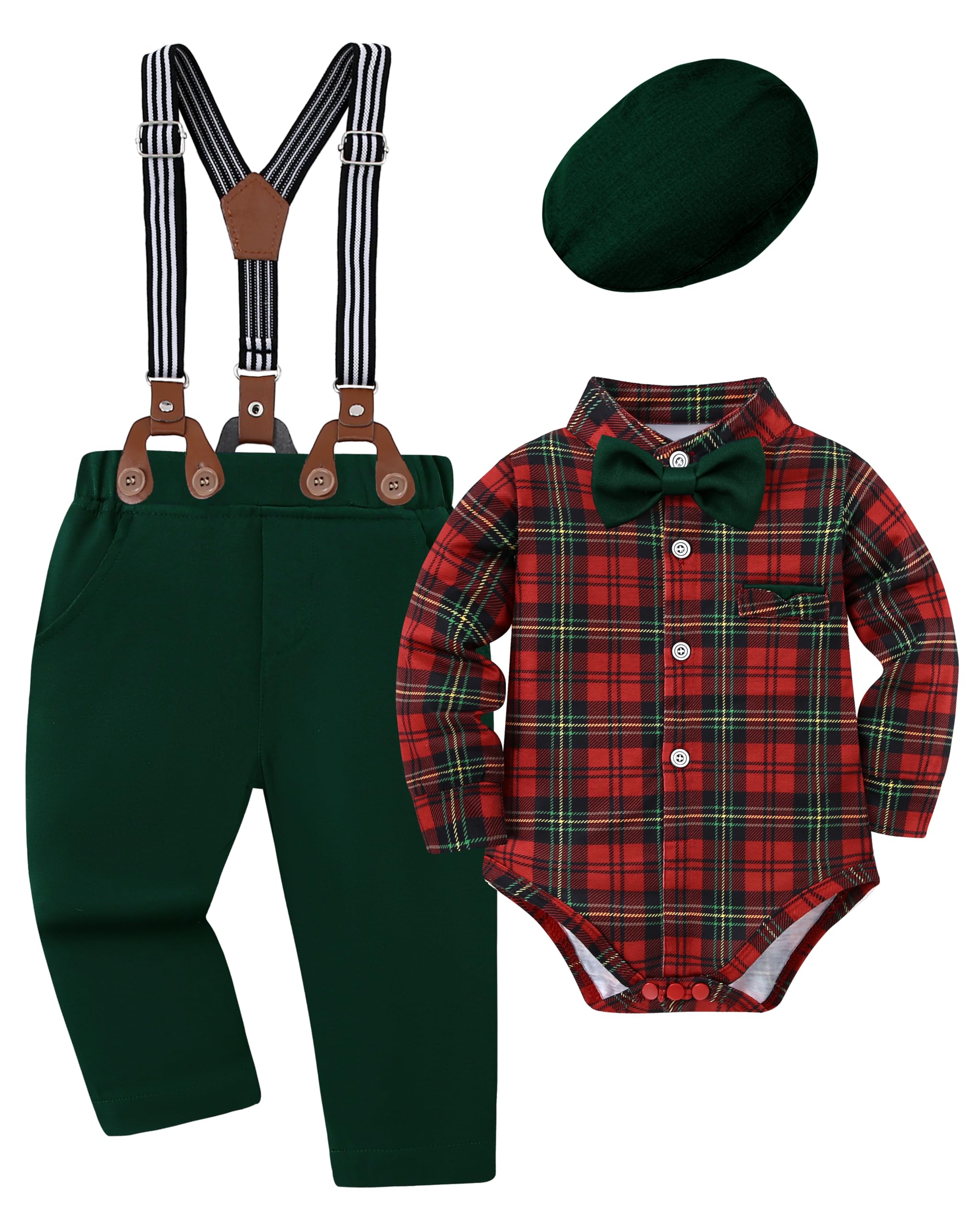 Baby Boy Clothes Suits 0-24M Infant Boys Wedding Baptism Outfit