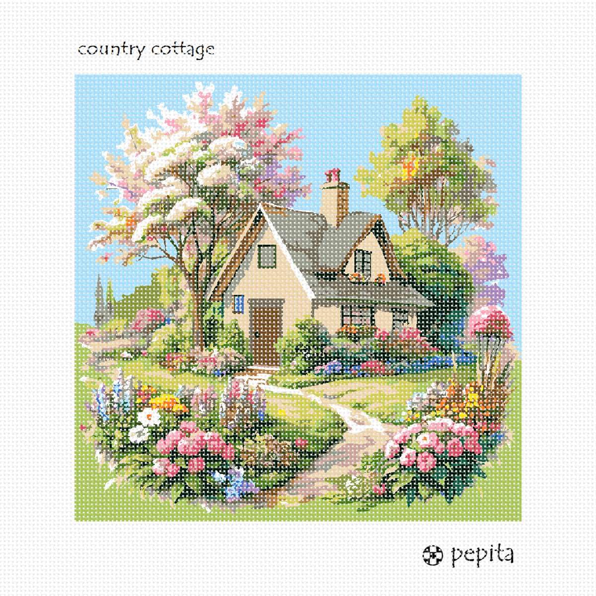 Pepita Needlepoint kit: Country Cottage, 12