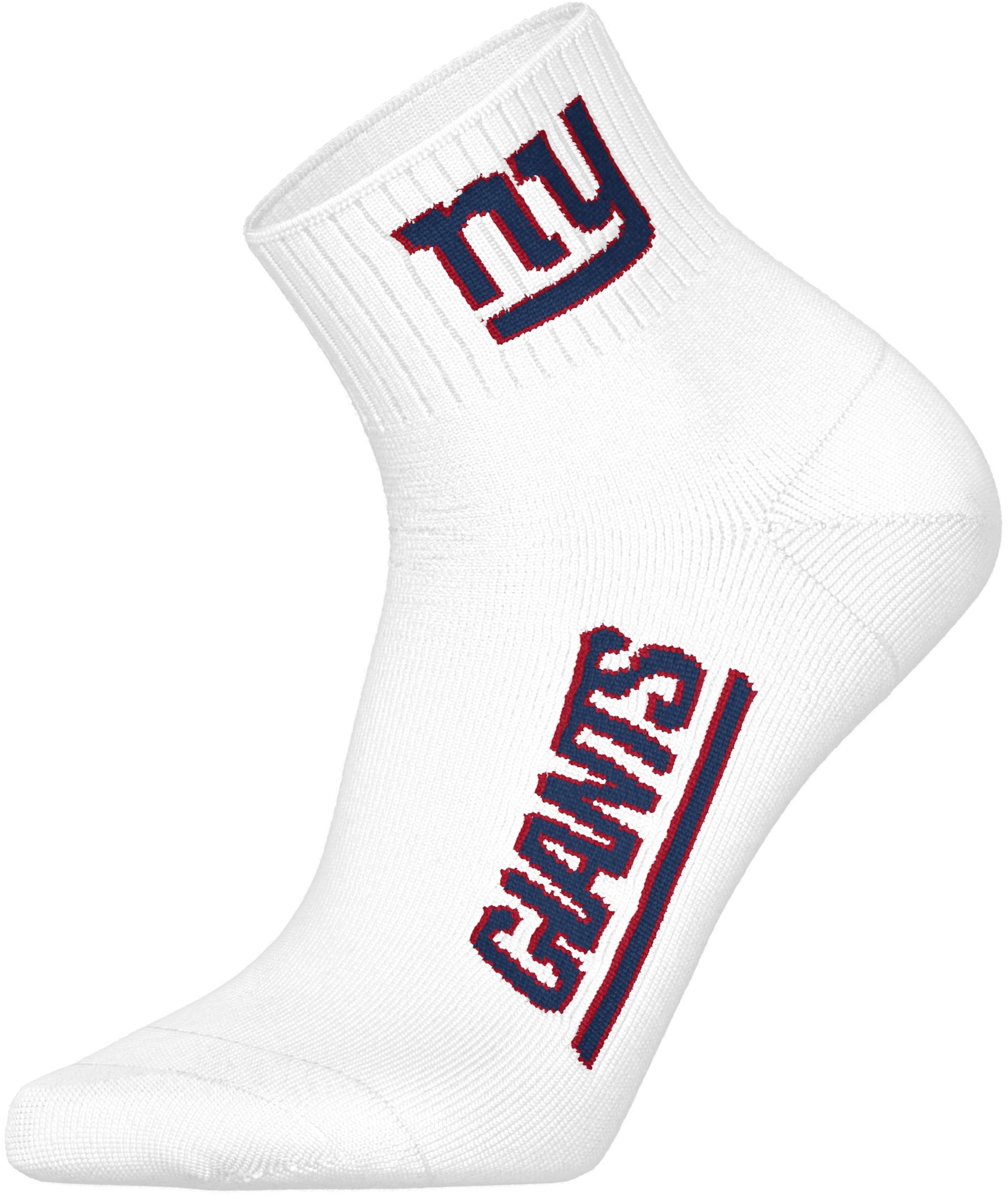 NFL Ny Giants 3pk Quarter Socks Calzini sportivi Unisex Adulto
