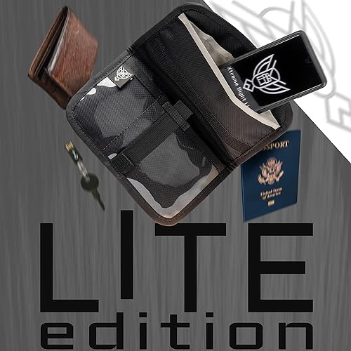 Miniatura 8 de Xtreme Sight Line Xecutive LITE Series Faraday Bolsa para teléfonos y otros dispositivos electrónicos pequeños Seguridad de datos para viajes