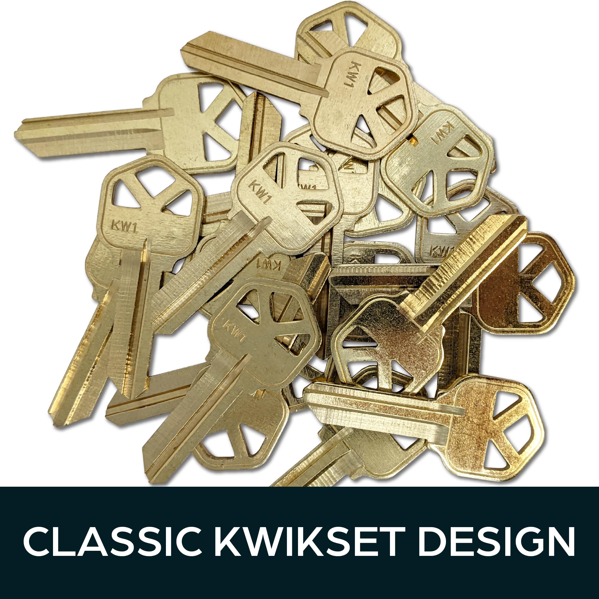 Kwikset - Confezione da 250 chiavi grezze