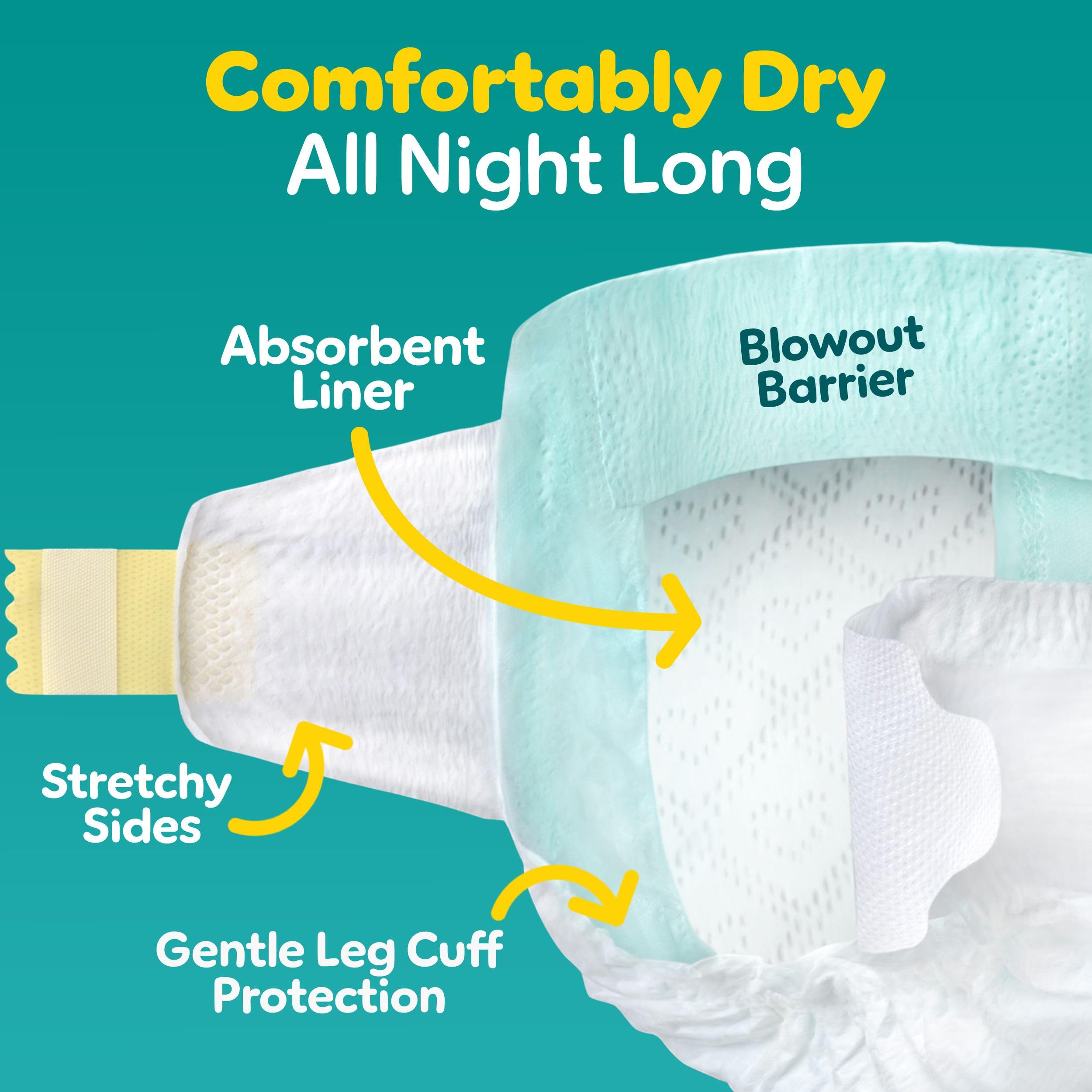 Pampers Swaddlers Diapers, Size S4 (15-34 lbs), 116 Count, Absorbent, Keeps Baby Dry and Comfortable, Skin Safe Disposable Baby Diaper - 3