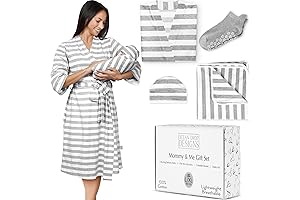 Soft and Cozy Mommy and Baby Matching Hospital Gowns