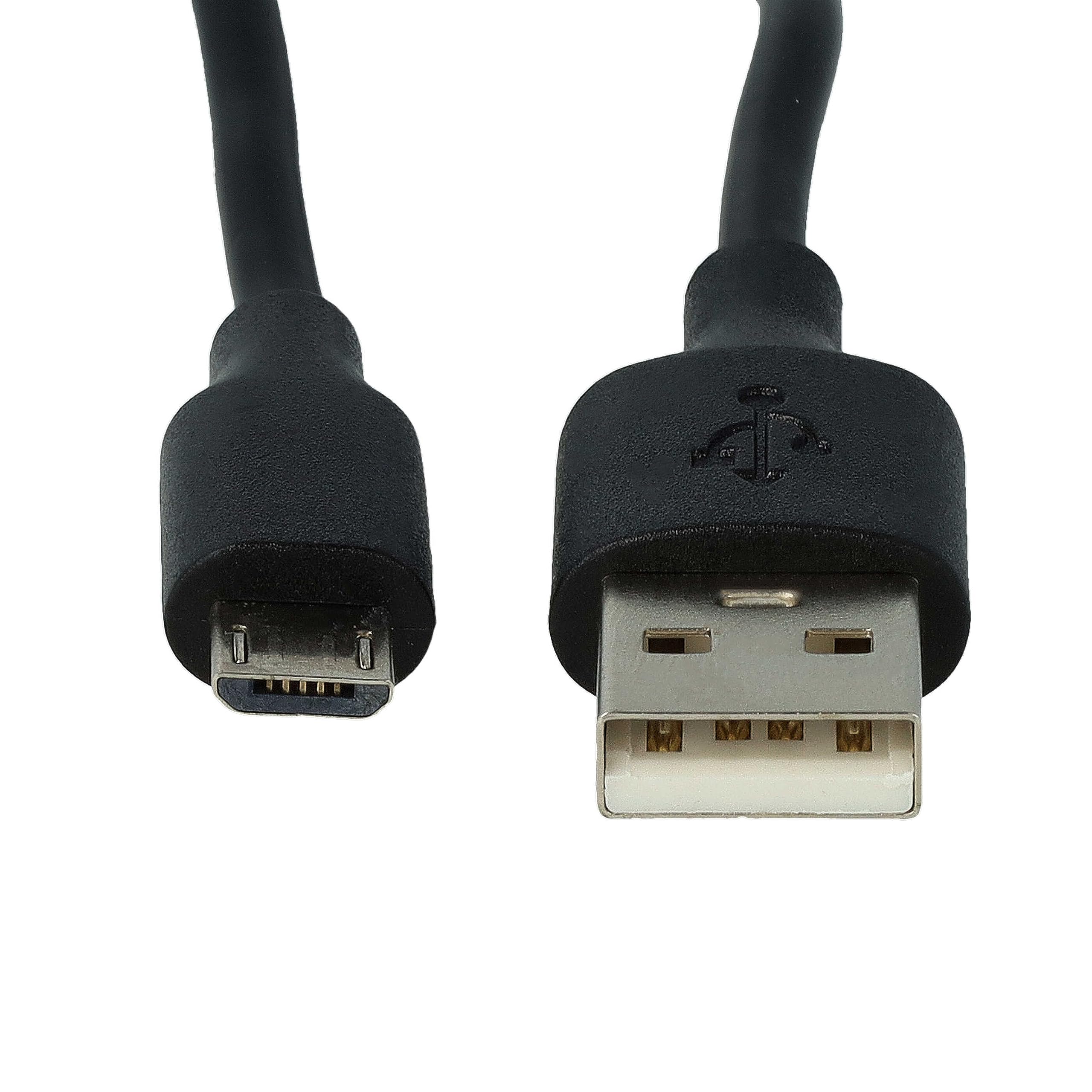 vhbw Ładowarka USB-C kompatybilna z aparatem Nikon Coolpix A300, A100, S2750, S2500, S100, S2600, S2550 - ładowarka + kabel USB-C wskaźnik ładowania