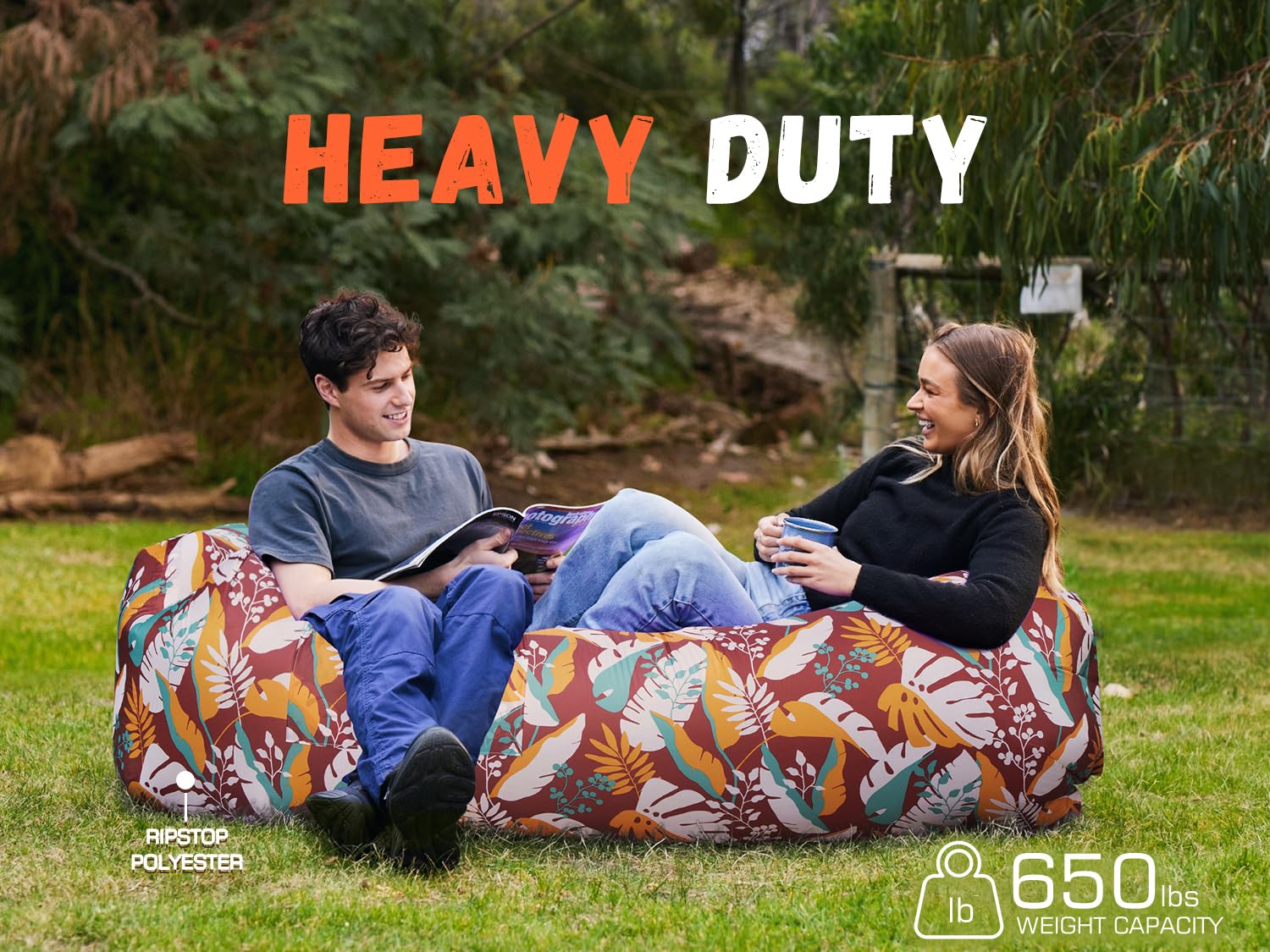 WEKAPO エアラウンジチェア 　エアベッド Amazon.com : WEKAPO Inflatable Couch Air Lounger Chair