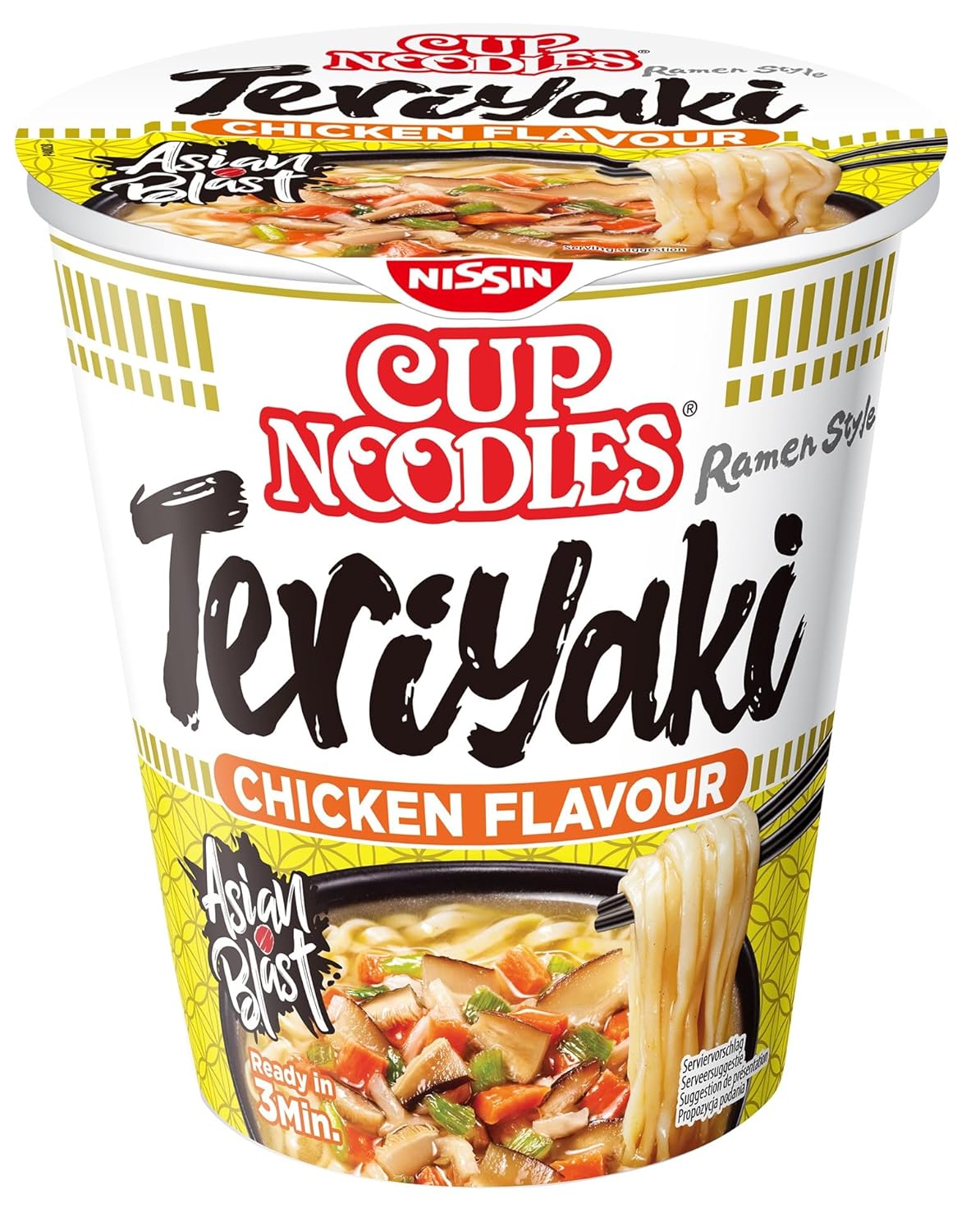 Nissin Cup Noodles Teriyaki: Schnelle asiatische Genussreise im Becher!