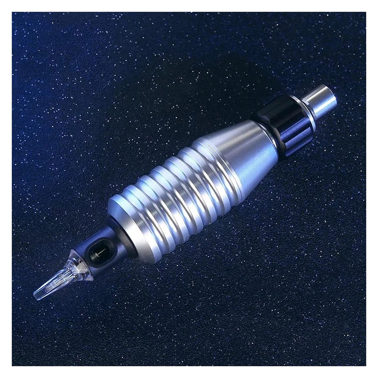 25 mm verstellbare Patrone Tattoo Griff 2,5 cm für rotierende Tattoo-Maschinen (schwarz)