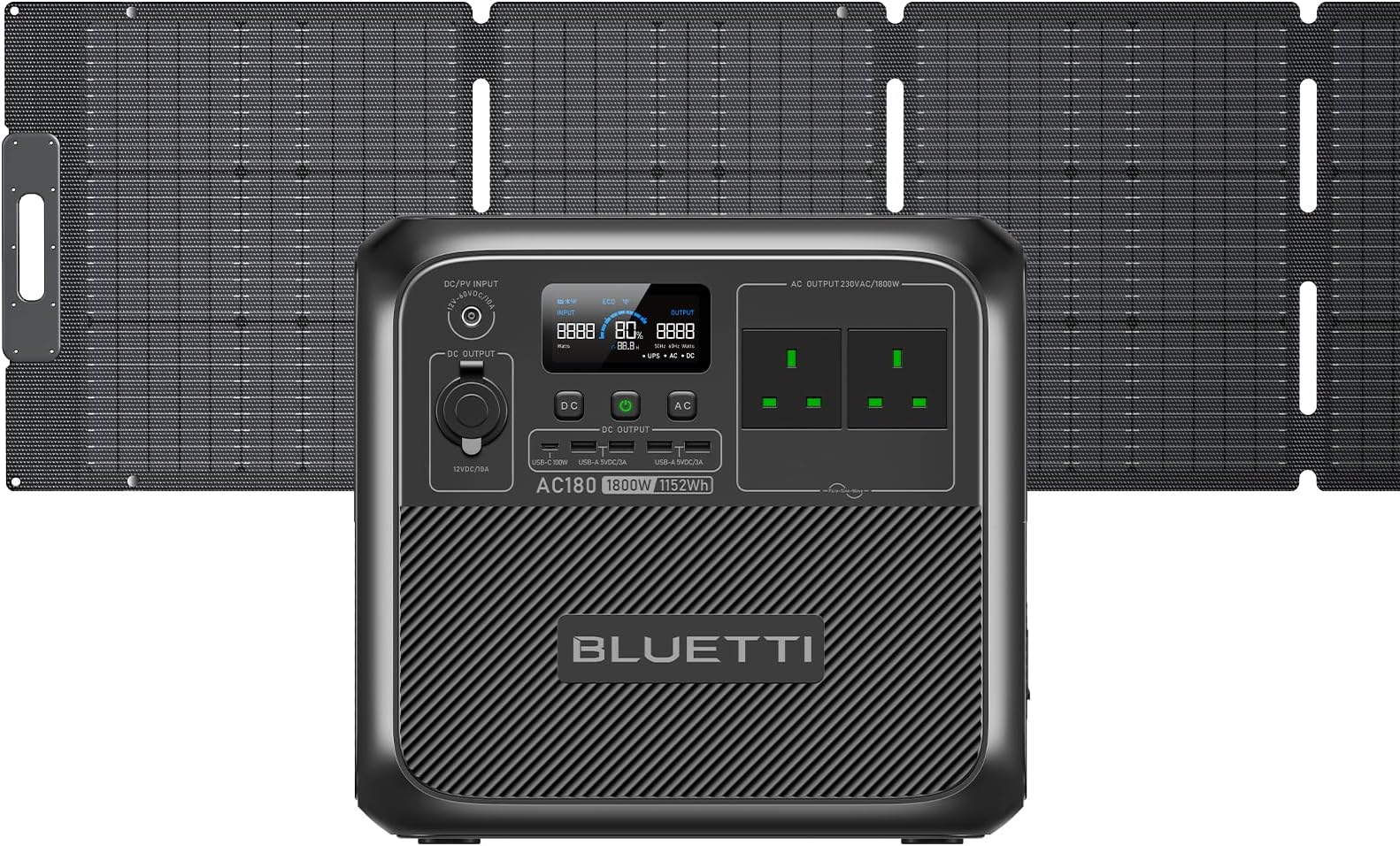 BLUETTI AC70 Générateur Solaire 768Wh - Presque Neuf - Alimentation Secours