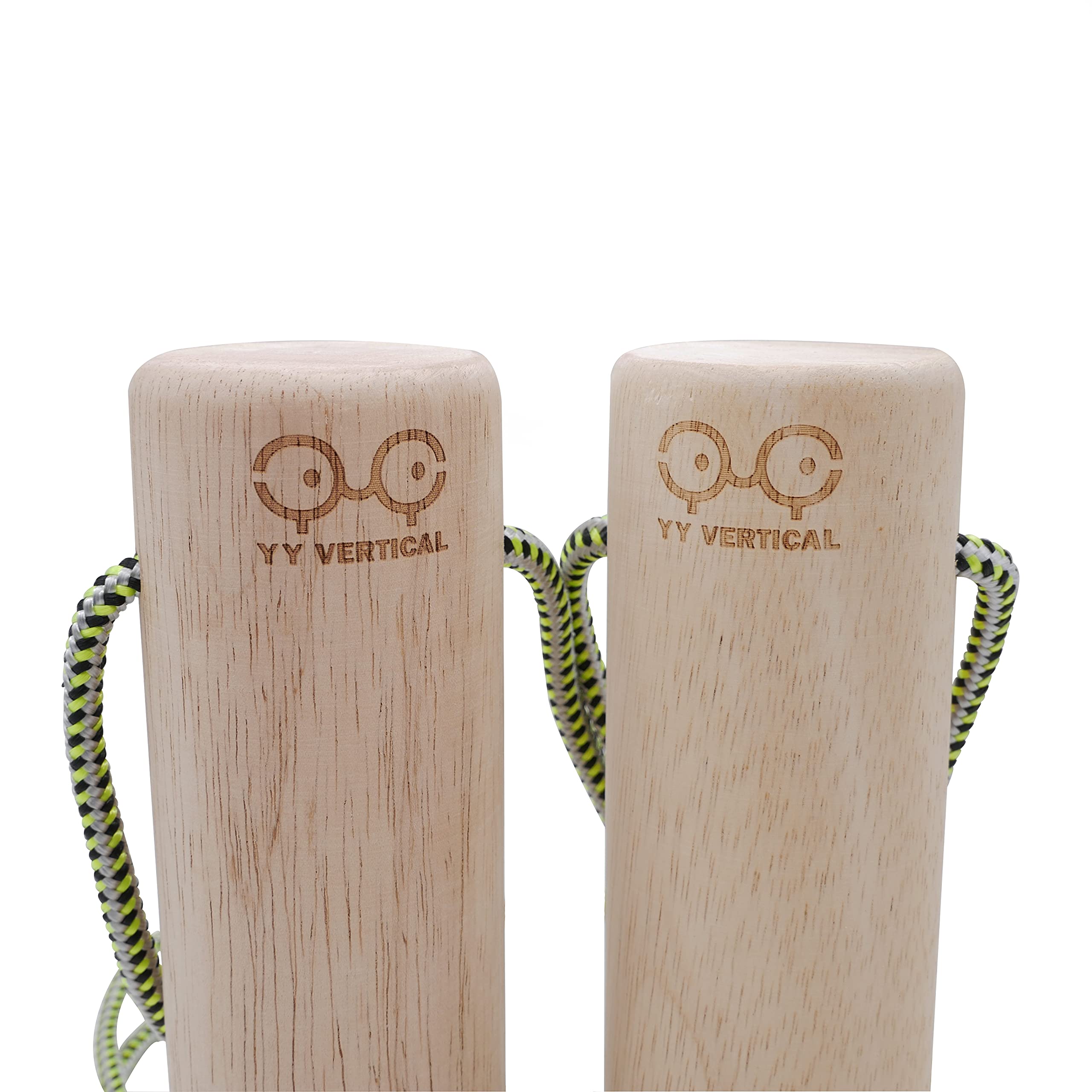 YY Vertical Cilindro Twins 55 mm, attacco per arrampicata (venduto da coppia) legno taglia unica