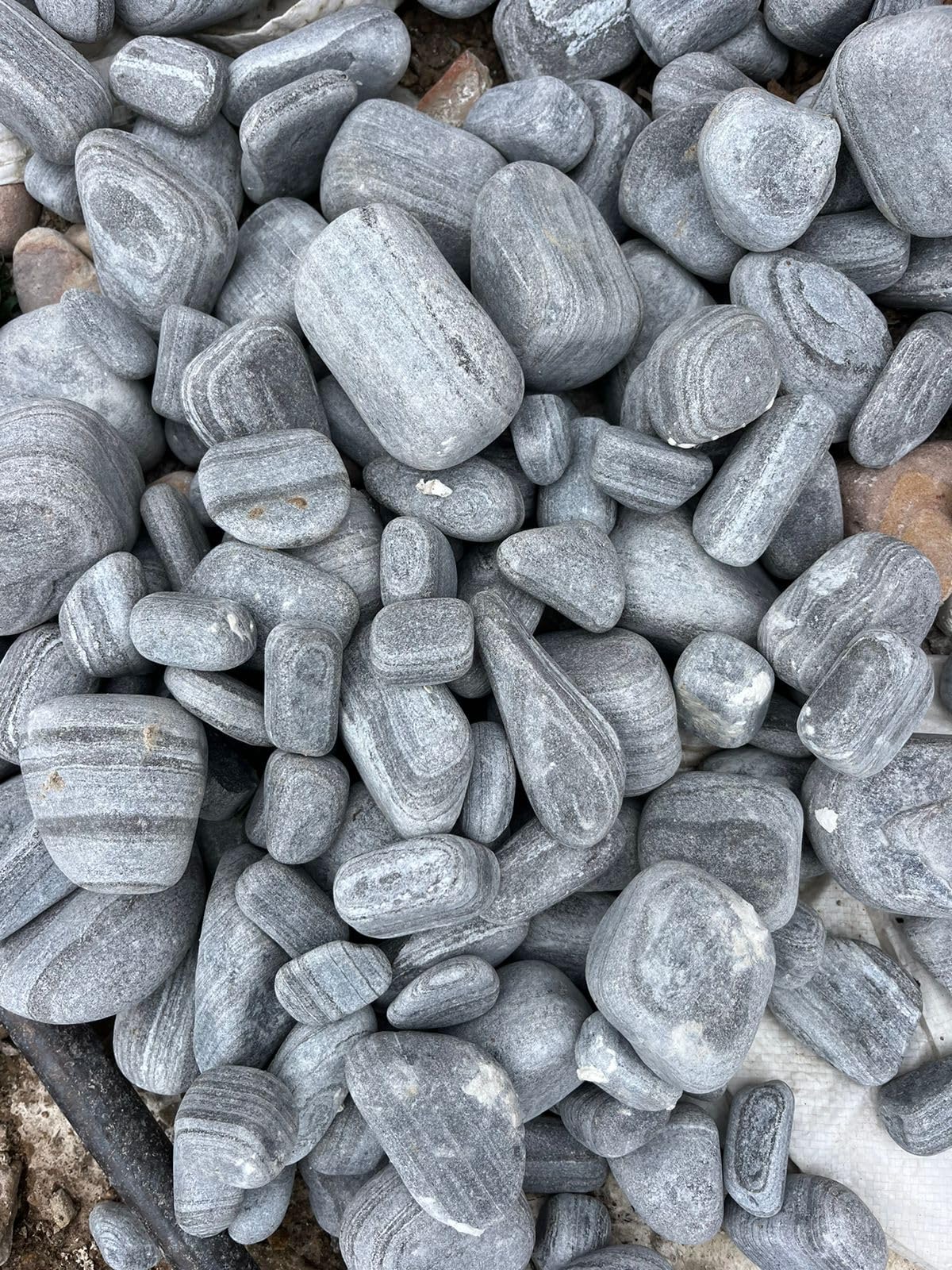 Bum Bum Bhole Zebra Black 5KG I (30mm-55mm) Stones for Home Decor, Vase Fillers, Aquariums/Fish Tank, Gardens Rocks and Fountain Decoration | Use for Indoor and Outdoor Decorations (B0CM273FMP) Amazon Price History, Amazon Price Tracker