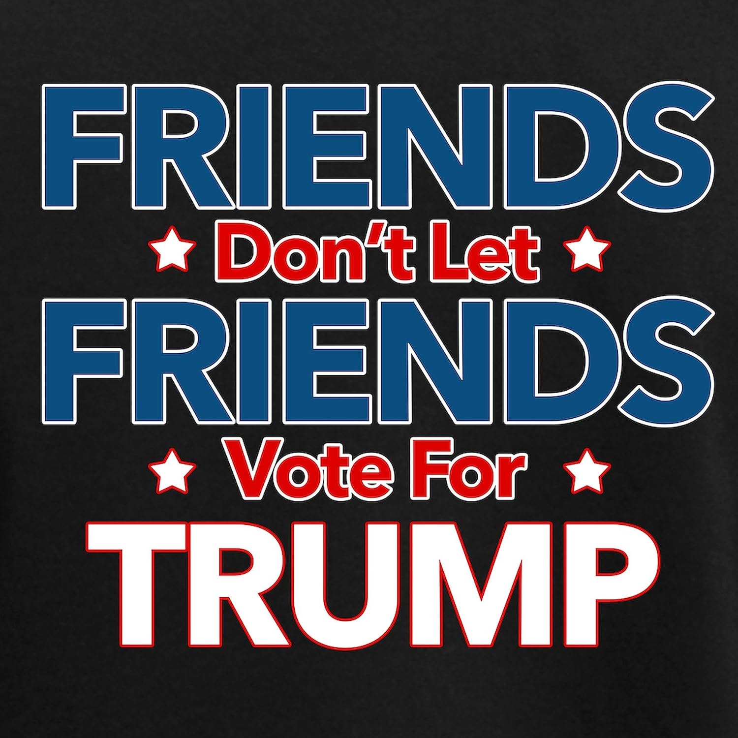 CafePress Friends Don't Let Friends Vo Women's Dark Pajamas Womens Novelty PJ Sleepwear
