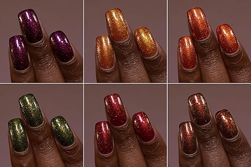 Miniatura 3 de ILNP Harvest Collection - Colección de esmaltes de uñas de otoño ricos y cálidos