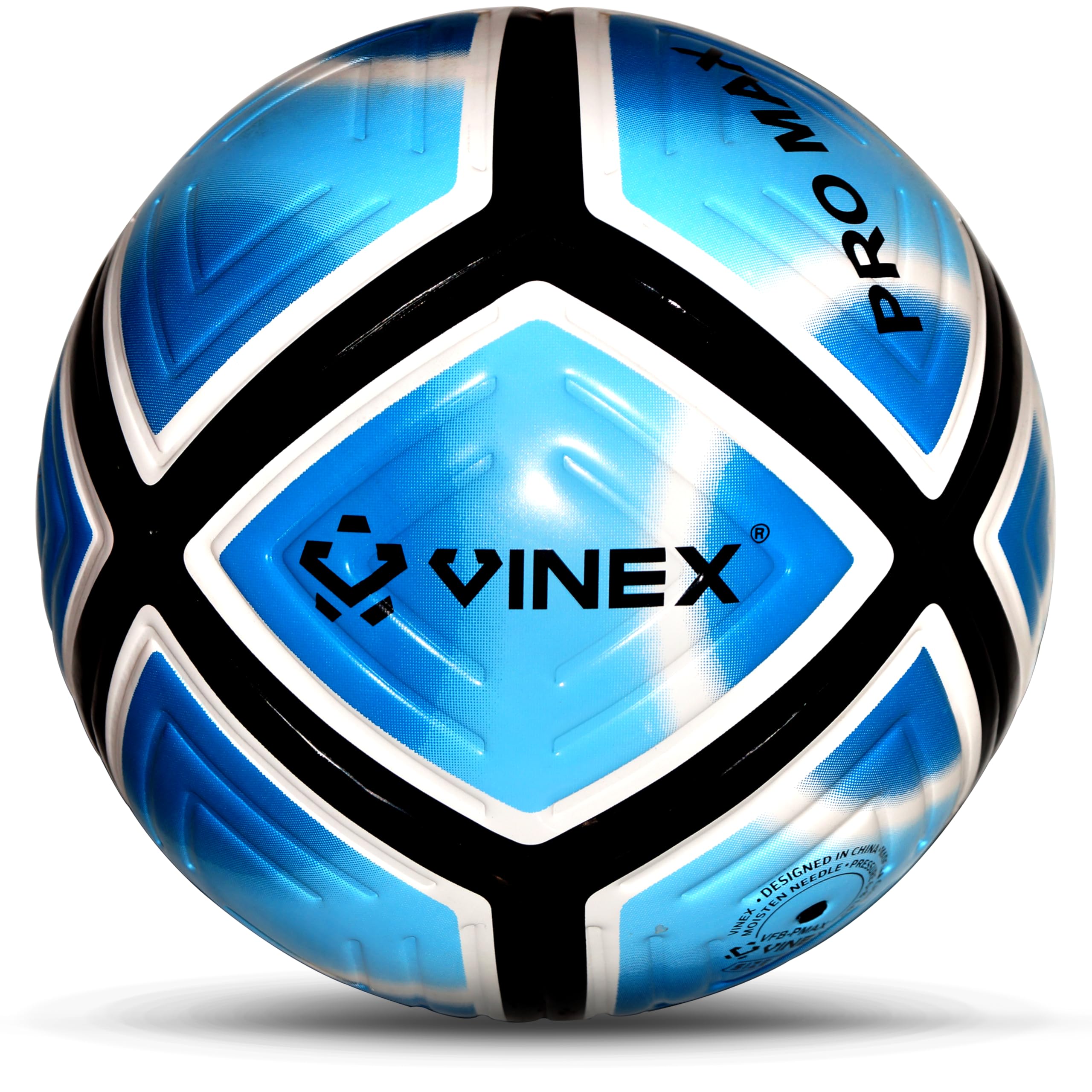 Vinex Football PRO-MAX. 0.8mm Shiny PU+3.5mm TPE Material, Hand Stitched 32 Panels Football, Soccer Ball, Suitable for Indoor-Outdoor Training for All Ages Players for Kids, Men, Adult Players-image-42