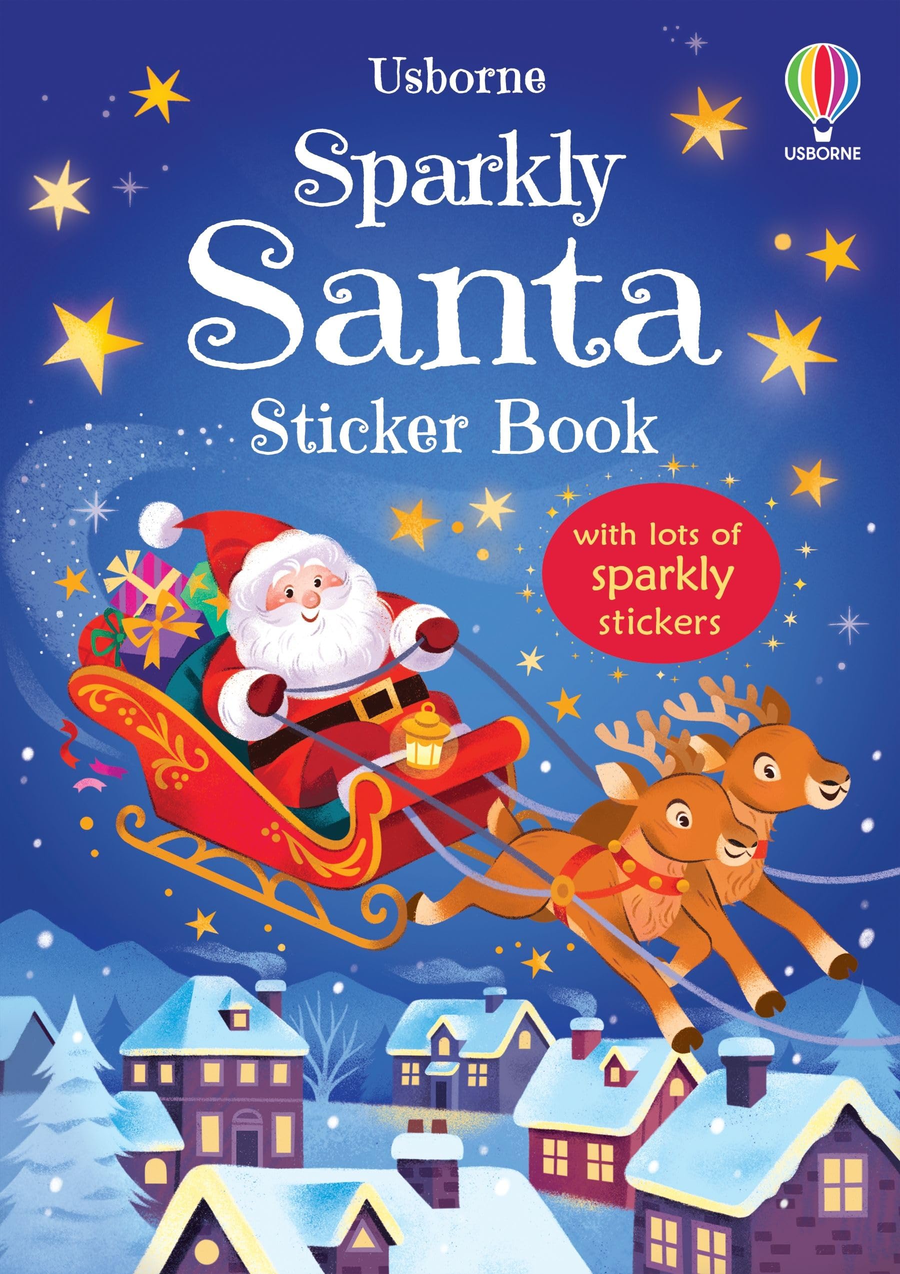 Sparkly Santa Sticker Book (Sparkly Sticker Books)