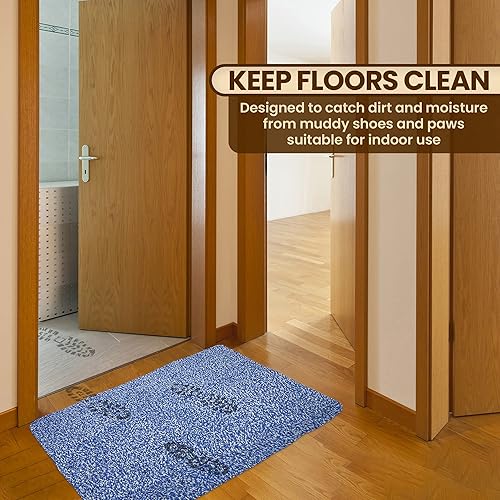 Miniatura 4 de Tapete de microfibra de alta calidad para interiores, tapete lavable de 36 x 72 pulgadas, antideslizante, impermeable, súper absorbente, tapete de