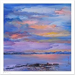 Fine Art Giclee Print - Petit paradis - on textured watercolor art paper 300g/m²