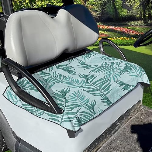 Miniatura 16 de Fundas de asiento de carrito de golf, lavables para carrito de golf, manta de toalla para carrito de golf, club, coche, fácil de instalar, funda
