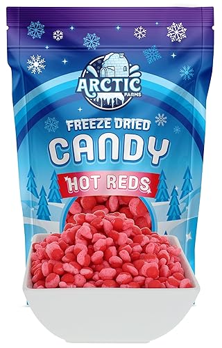 Miniatura 1 de Arctic Farms Caramelos liofilizados Hot Reds Cinnamon Fire Candies (Canela, 10 oz)