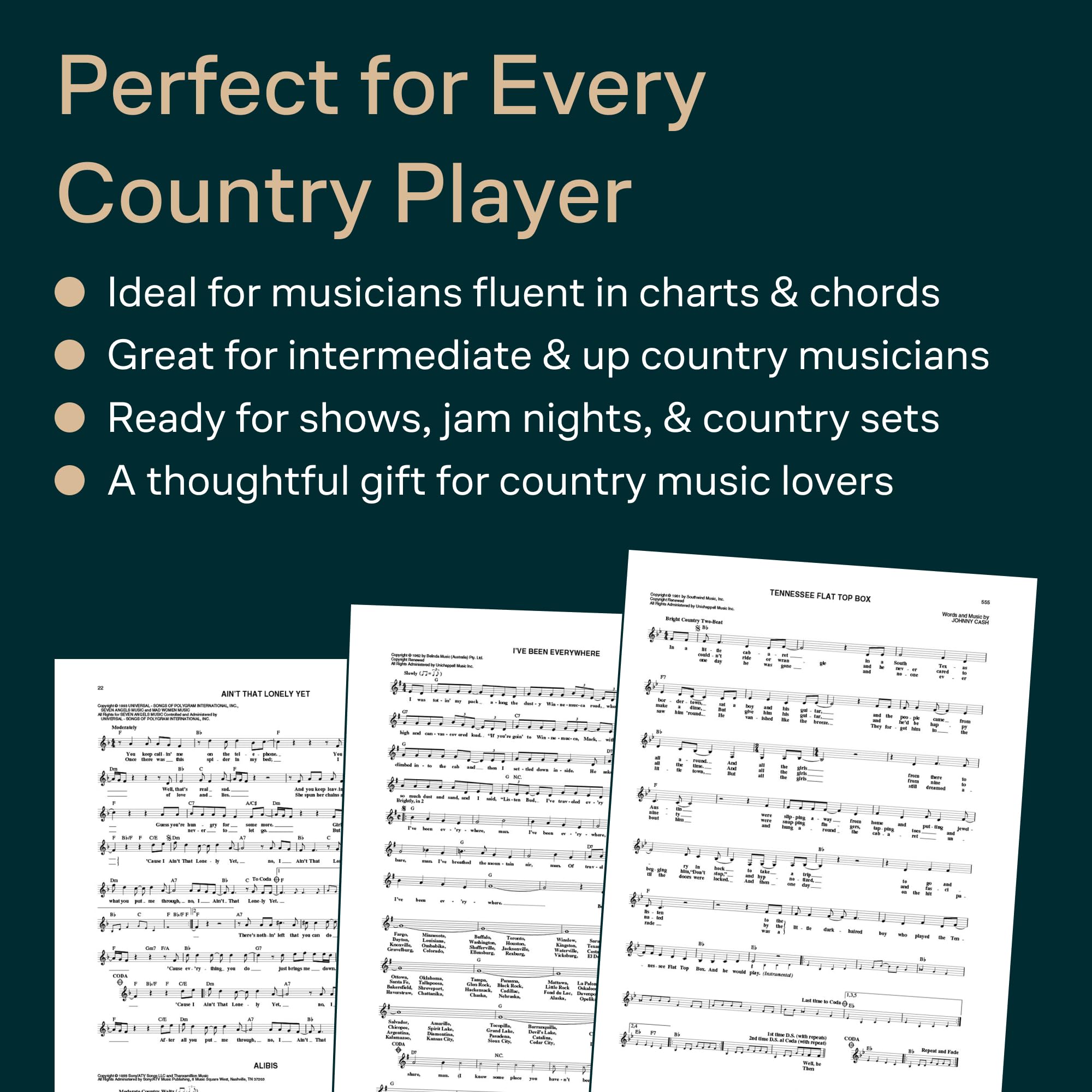 The Ultimate Country Fake Book: C Instruments