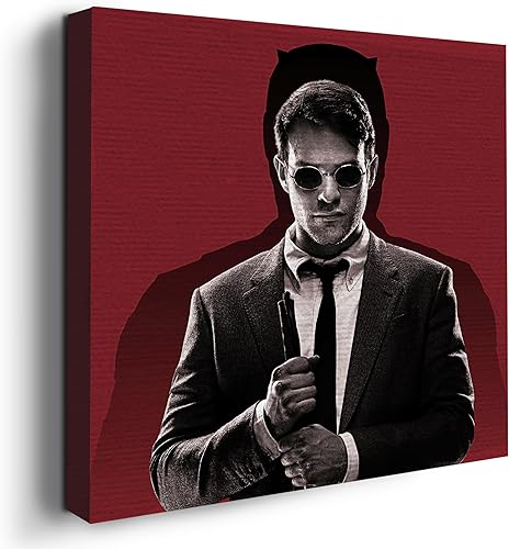 Miniatura 105 de MAVIS PRINT Dead Poool - Decoración de pared Marval de 12 x 16 pulgadas, impresión HD y marco de madera, decoración moderna de pared para Annt