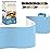 KING MOUNTAIN Canvas Repair Tape,Outdoor Gear Patch, 463 Inches,Waterproof,Self-Adhesive for Repairing Boat Covers,Sun Shades,Sofas,Tents,Lounge Chairs,Awnings (Blue)
