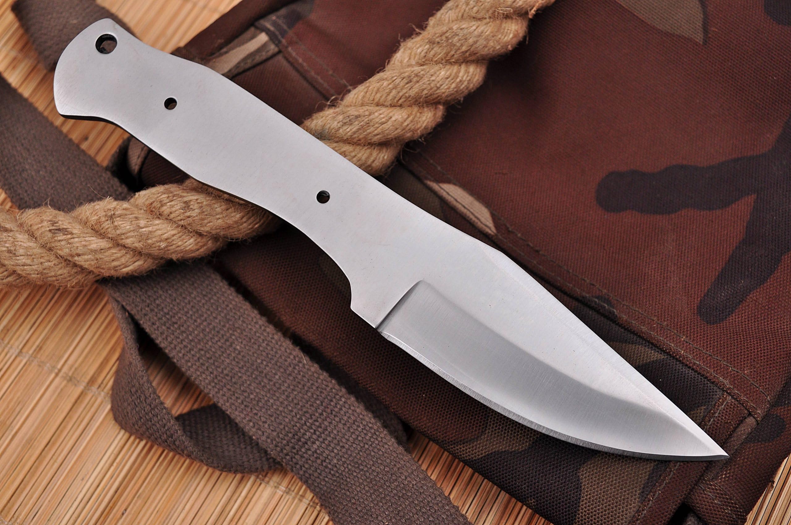 Zaby Knives ZB-7258 Handmade D2 steel hunting knife blank blade, 8