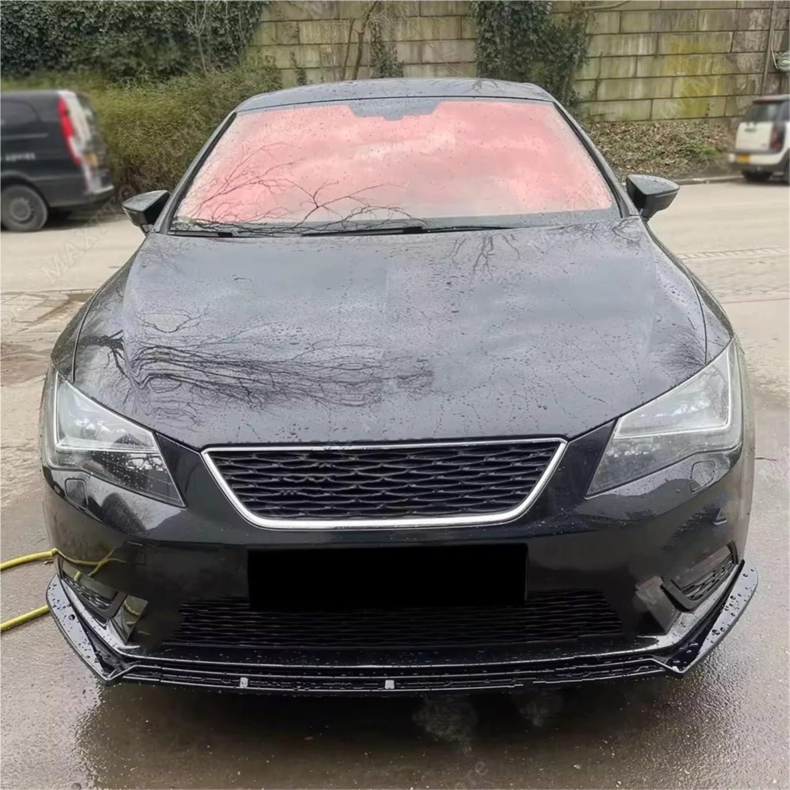Parachoques Delantero Coche Spoiler Separador Labios Parachoques Delantero Difusor para Seat para Leon 3 MK3 5F para TDI para TSI ST para Cupra 12-16 Kit Tuning Kit lip(Type C)
