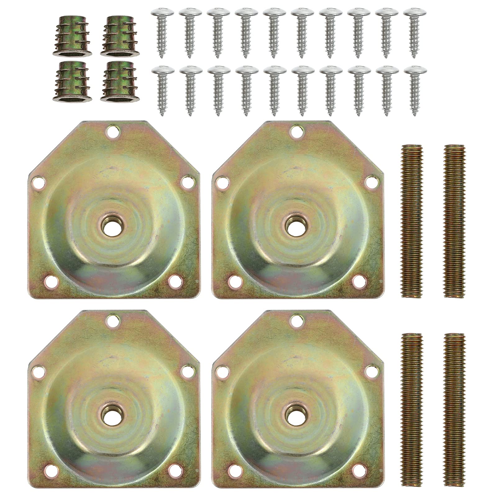 Buy Angoily 4pcs Angled Leg ing Plates Furniture Leg Attachment Plates
