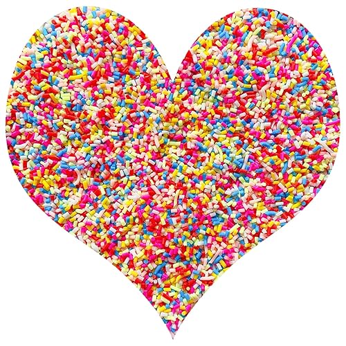 Miniatura 9 de EHOPE Gránulos falsos de resina, chispas de caramelo falso, chispas de arcilla, chispas de polímero, rebanadas de arcilla polimérica para arte de