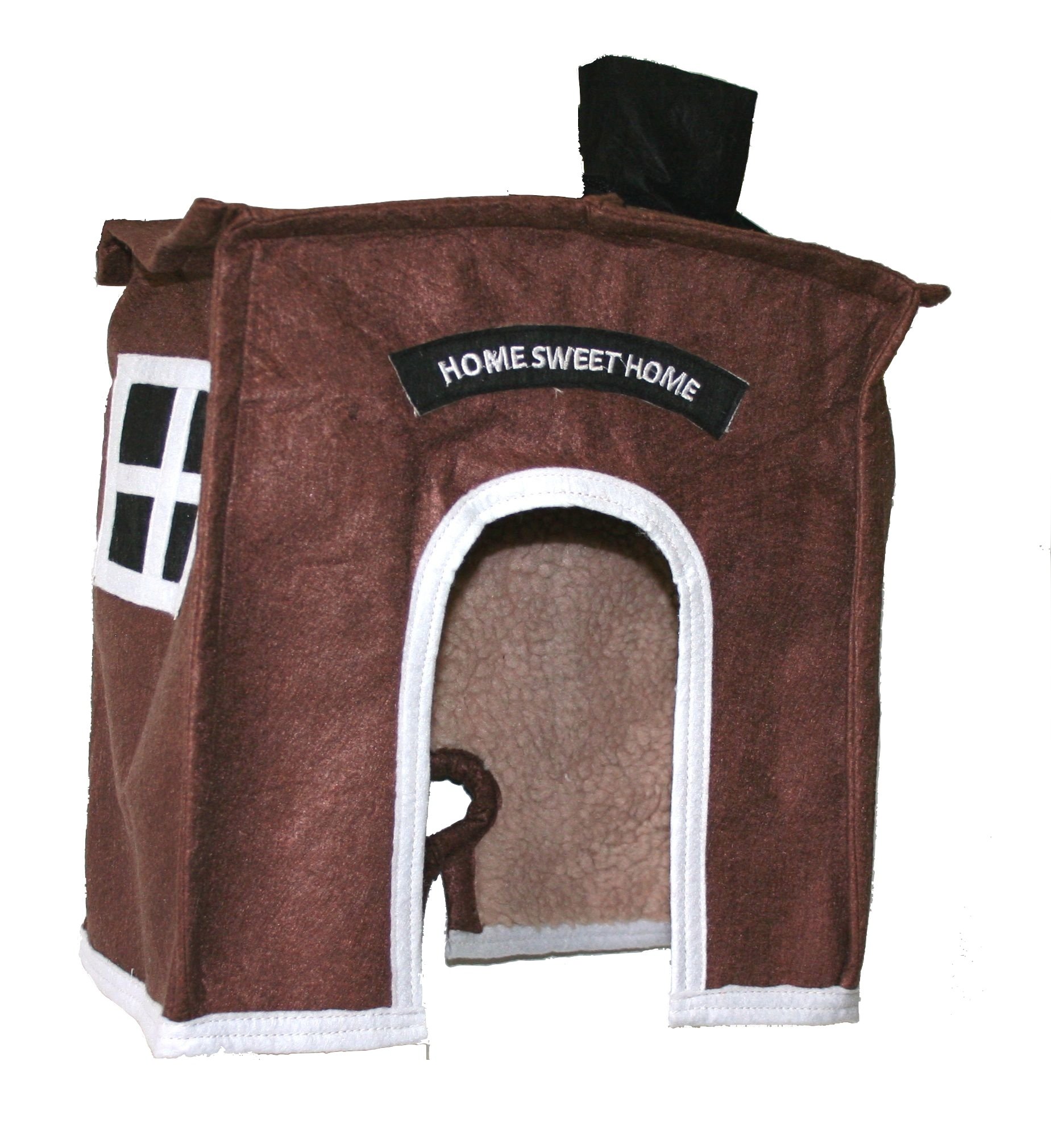 Avian Haven Hut for Birds, Extra Small, Brown