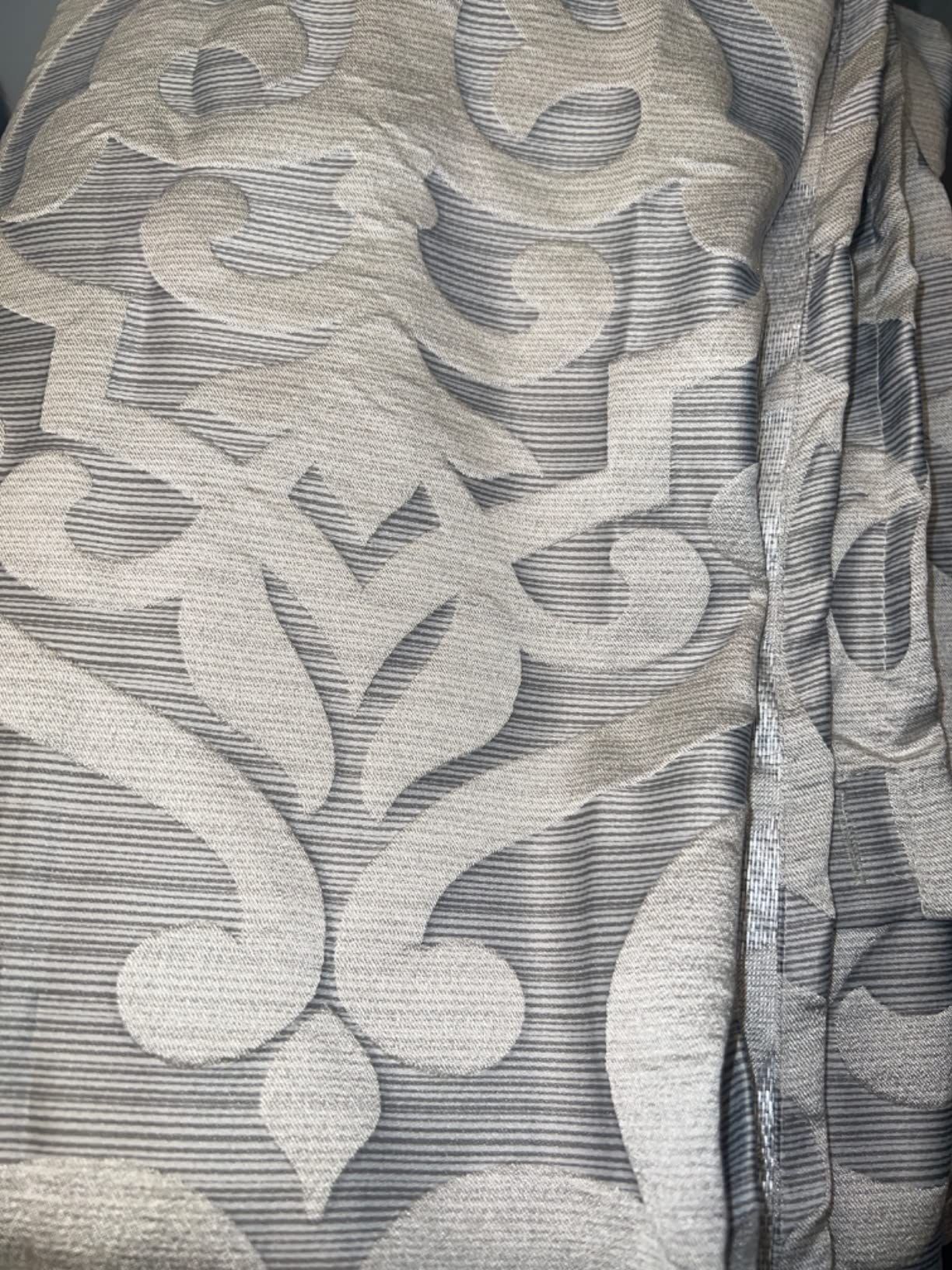 10/mo Finance Madison Park Odette Fabric Shower Curtain Luxe