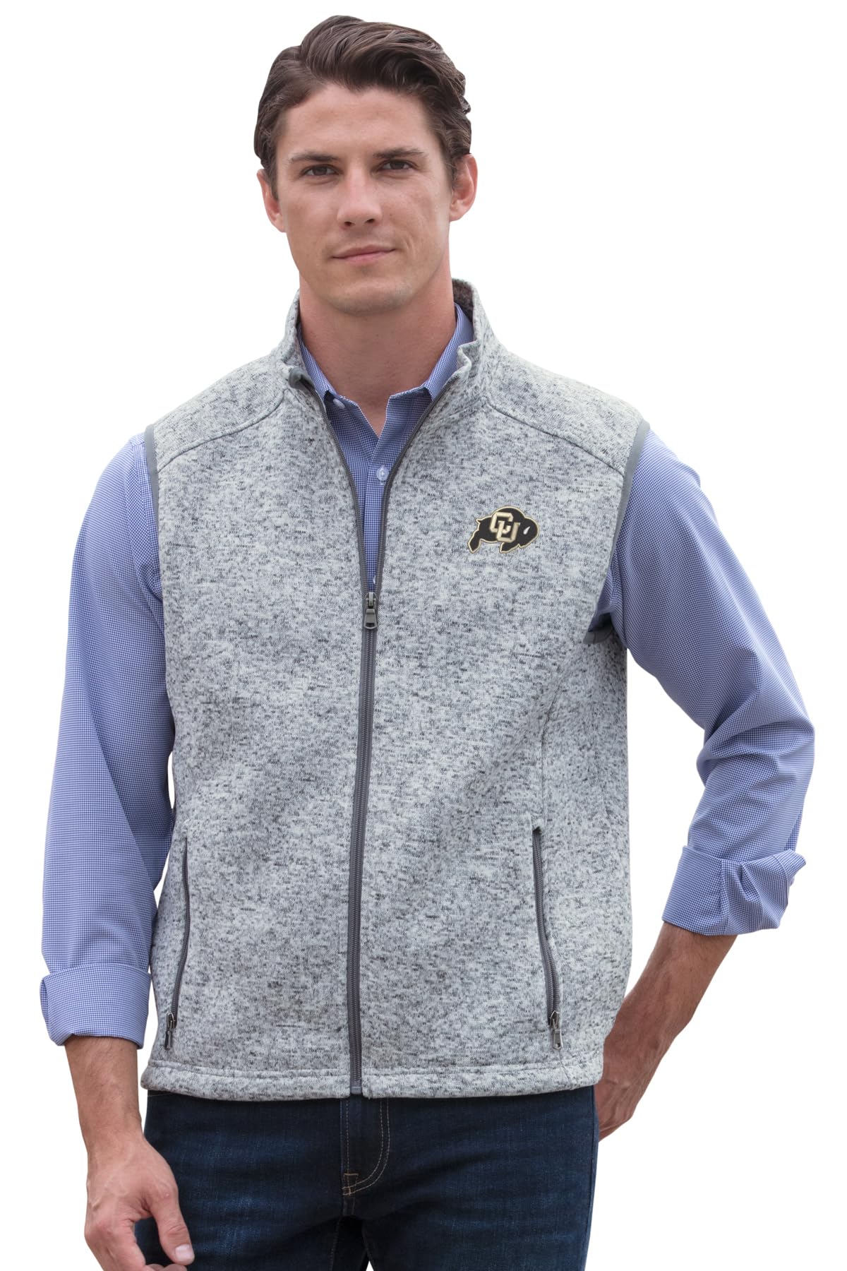 Chaleco para hombre Summit Sweater Fleece con bolsillos funcionales 6