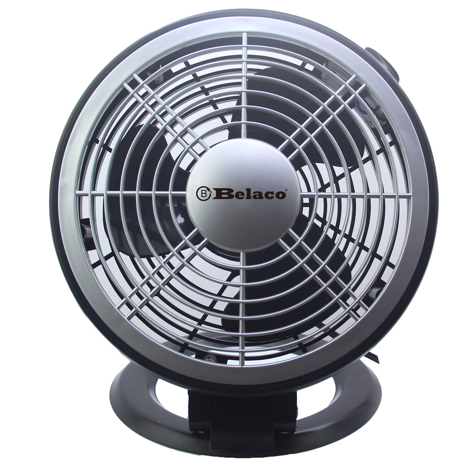 Belaco Desk Fan Wall Mounted Fan 2in1 Function Floor fan Stand Fan CCA
