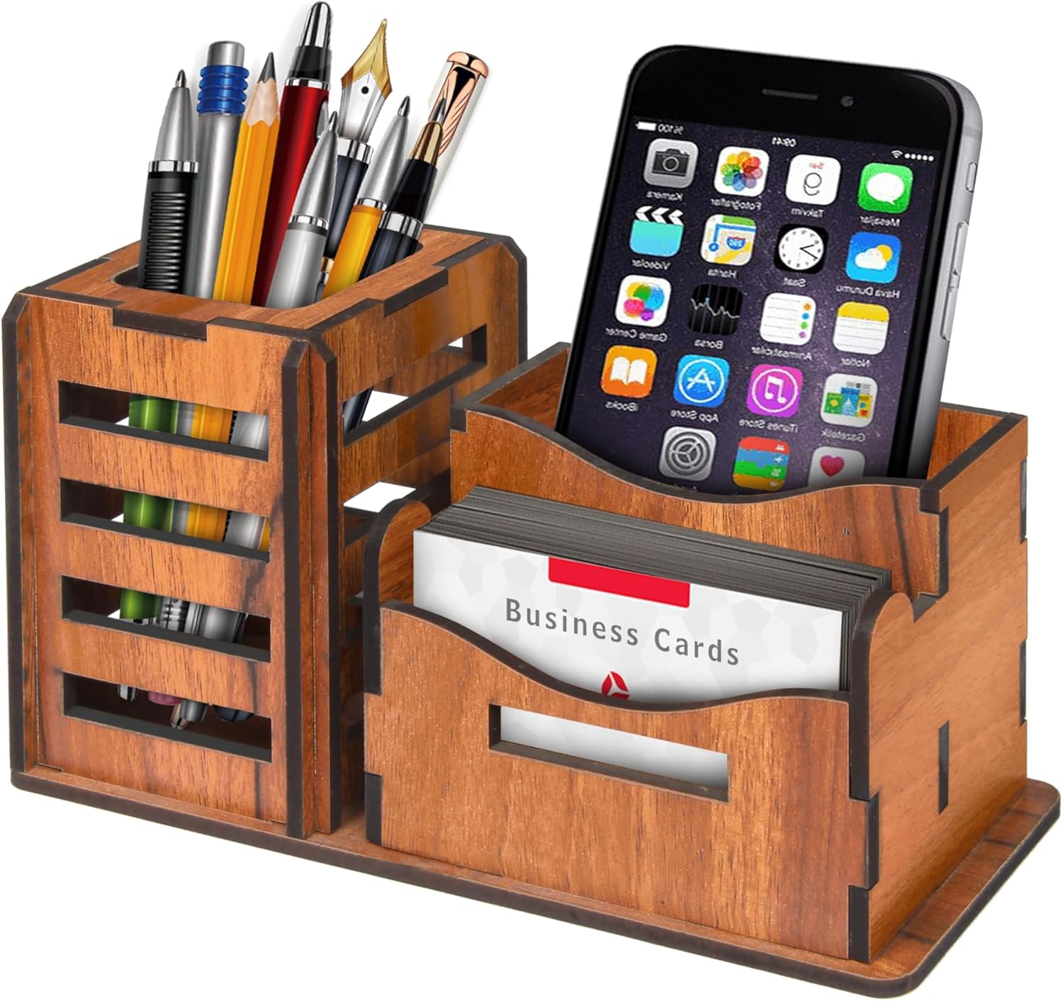 visiting card holder Pen Stand with Visiting Card & Mobile