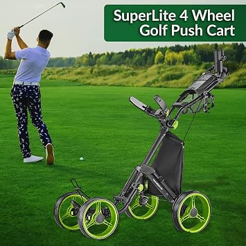 Caddytek Golf Explorer V8 Superlite Deluxe Push Cart