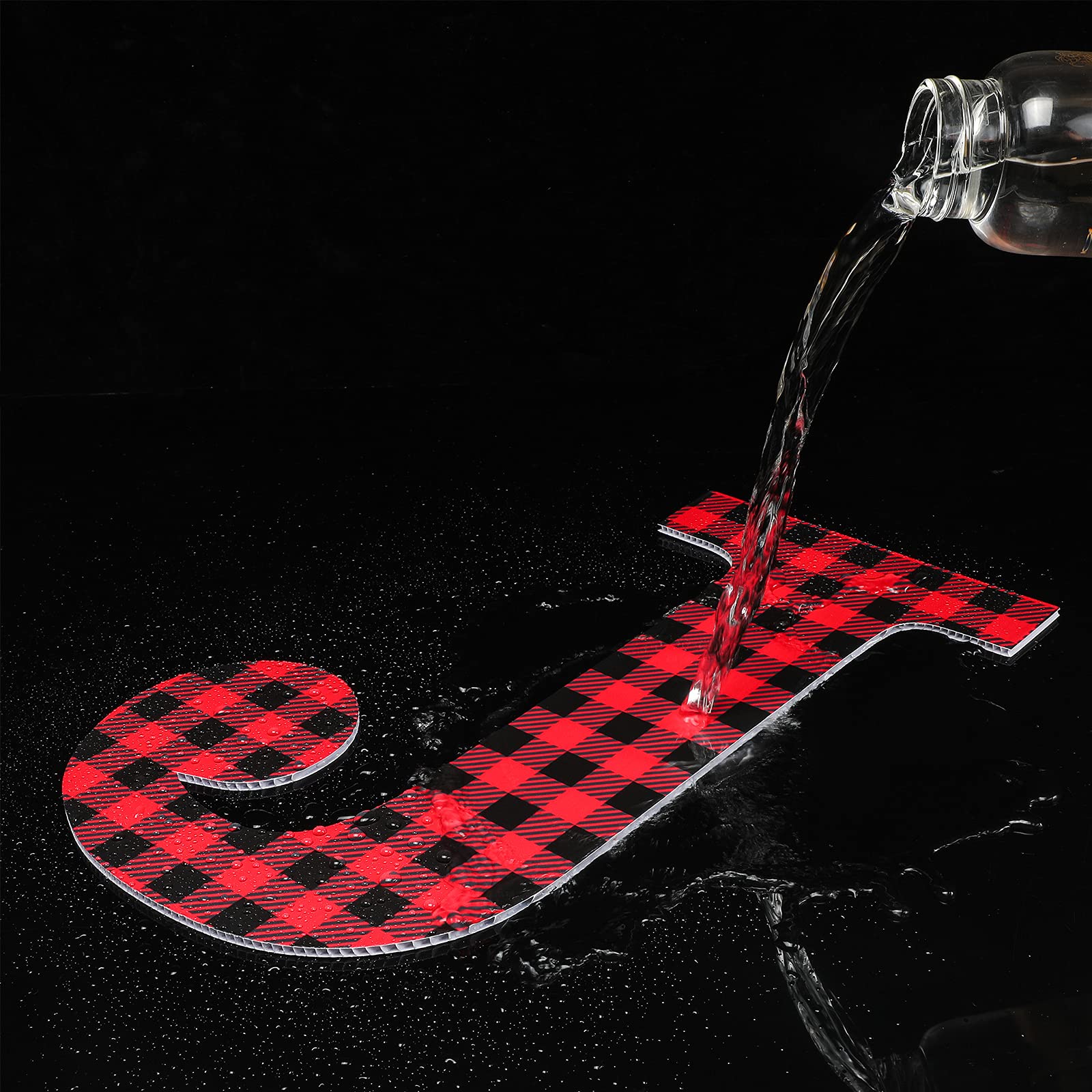 Amazon.co.jp: 5ピース アウトドア クリスマス デコレーション ジョイ