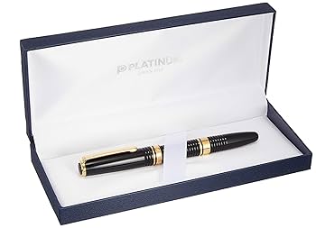 Platinum 3776 万年筆 ブラック 旧型 ギャザード 黒 ペン先14k 詳細ページ | 万年筆 ボールペンなど高級筆記具の販売・買取