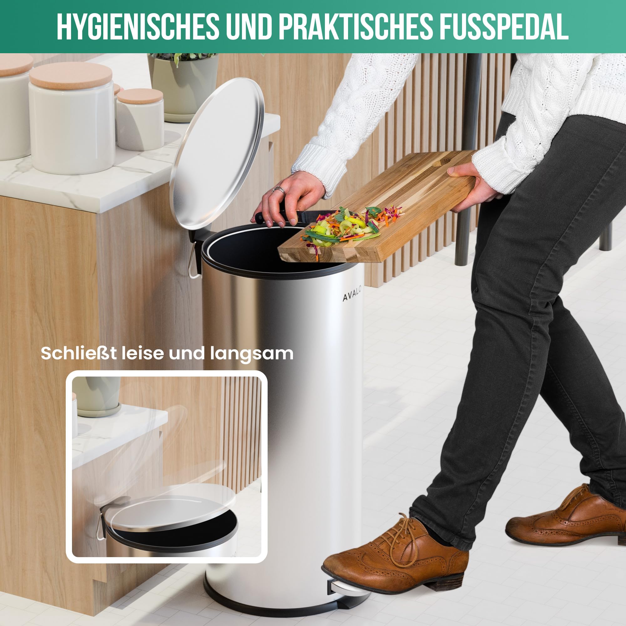 Vepa Bins Treteimer Trittmülleimer Venus Kaufen